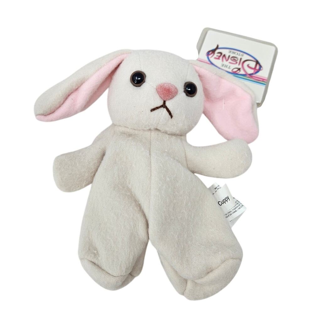 NEW Deadstock Vintage Y2K Disney Cuppy Bean Bag Bunny Plush Parent Trap